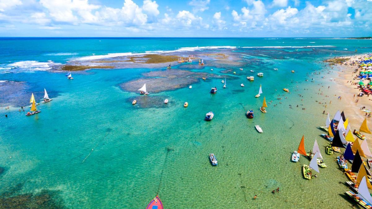 Flat Manawa Beach Pôrto das Galinhas Eksteriør bilde